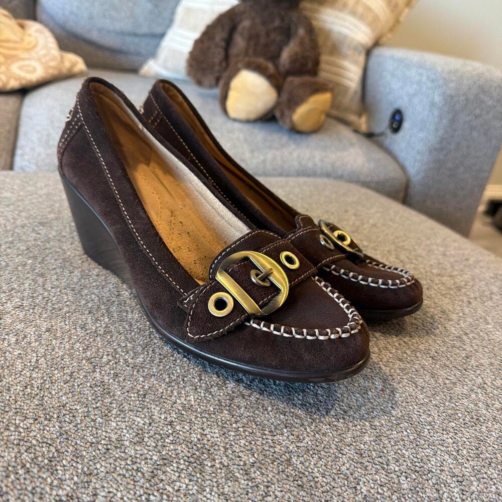 Naturalizer tempero brown suede